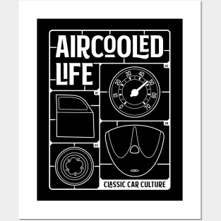 Aircooled Classic Car Parts vdub Air-cooled Life Posters and Art